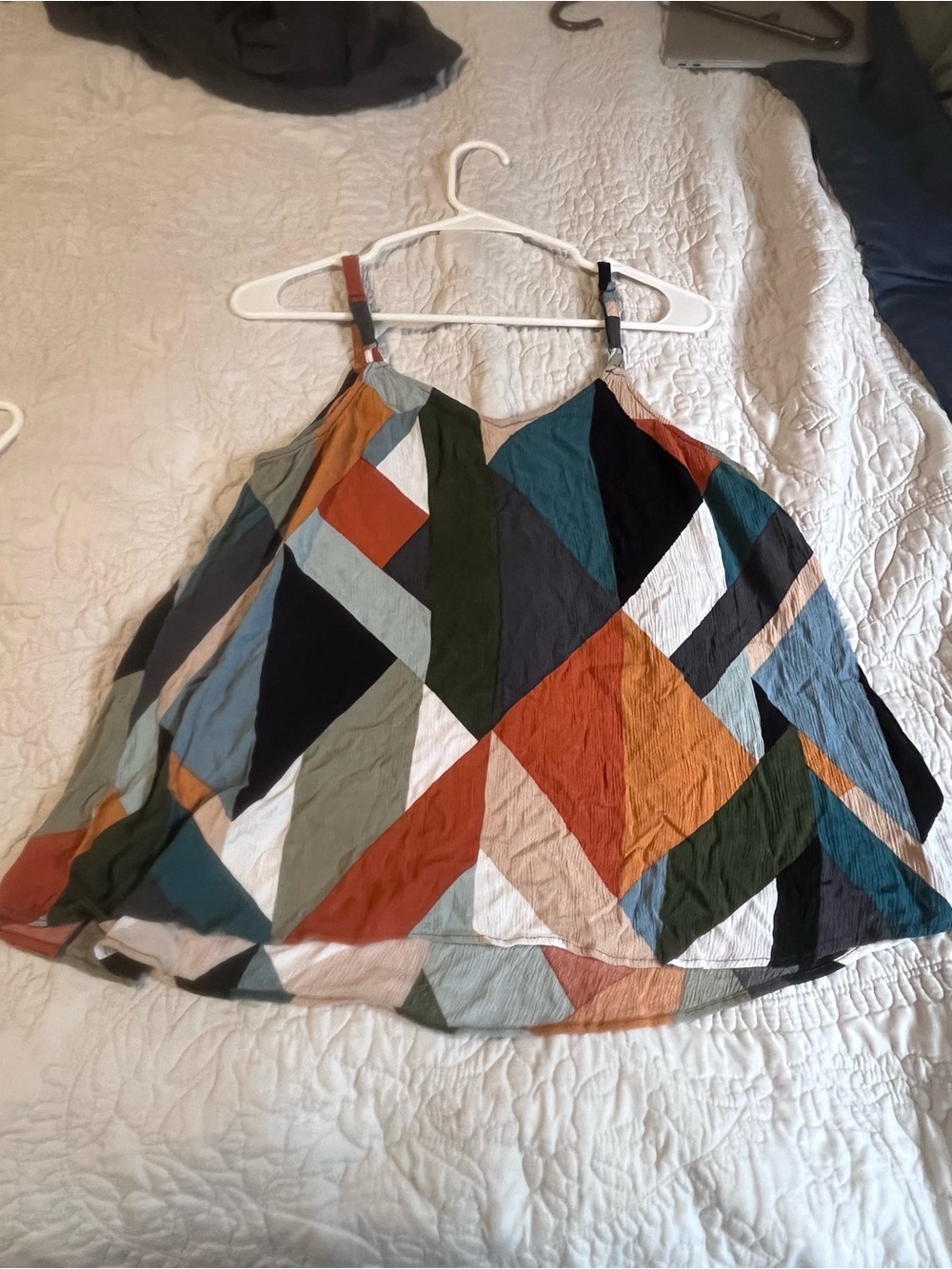 torrid Multicolor Geometric Strappy Camisole